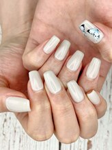 ラソネイル(Lazo Nail)/ホワイトネイル