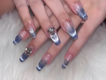 リンネイル 新大久保店(Rin Nail)/＃マグネット＃待ち込みデザイン