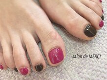 サロン ド メルシー(Salon de MERCI)/foot☆2カラー