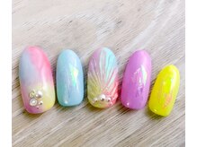 アミネイルズ(AmiNails)/マーメイドネイル♪