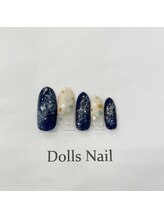 トータルビューティーサロン ドールズ(total beauty salon Dolls)/キラキラ　ホロ×ラメ