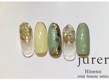 ネイルアンドアイラッシュデザインサロン ジュレ 日根野店/定額デザイン8800コース