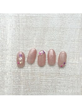 アムルーズ(Amoureuse)/押し花ネイル♪