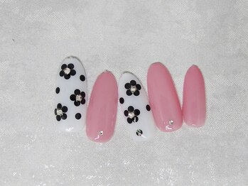 ネイルライフ(NailLife)/ホロハート フット