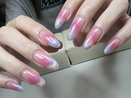 チークネイル、マグネットネイル