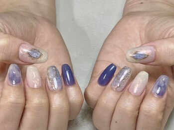 ビオトーププラス 銀座7丁目店(bio tope+)/水面ネイル銀座フィルイン