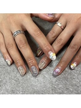 ユティル(Utile)/こだわりニュアンスネイル¥9000