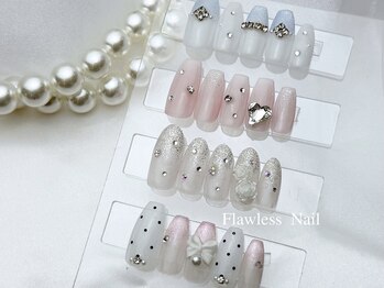 フローレスネイル 新宿店(FlawlessNail)の写真/高リピート率は【モチの良さ】にあり!写真デザインはジェルオフ無料!定額ワンホンコース￥8000