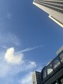 王様の昼寝 浦和店 ハート型の雲