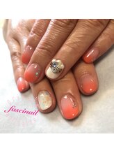 ファッシネイル(fascinail)/ポイントビジューネイル