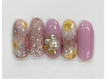 ディーネイル 四条烏丸(D-nail)/12番　2021春デザインコンテスト