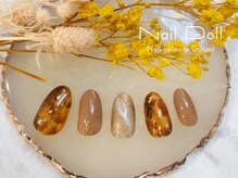 ネイルドール(Nail Doll)/べっこう×マグネット