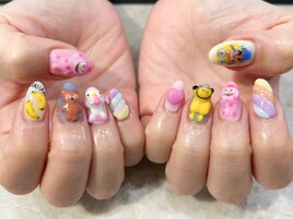 キャラクターネイル