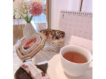 ドリンクサービス◆ごゆっくりお過ごし下さい。