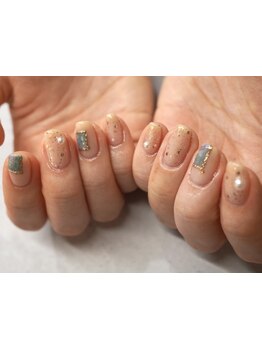 手描きアートが得意なサロン