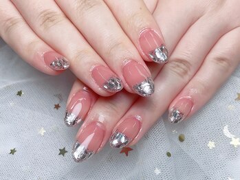 シーアンドビーネイル(C&B Nail)/ガラスフレンチ