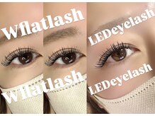 アズ ワン ヘアー(as one hair)の雰囲気（モチの良さ◎Wフラット & LEDマツエク☆）