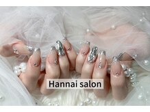 ハナアイ サロン 新宿店(hanaai salon)/シンプルガラスフレンチ