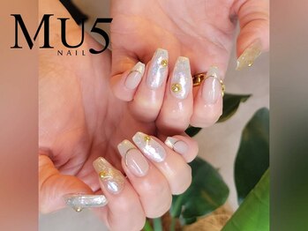 エムユーファイブネイル(MU5-nail)の写真/【持ち込みネイル】再現性の高さ×自分らしさを加えた完全オーダーメイド。確かなデザイン力が自慢のサロン