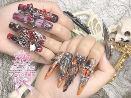 ハロウィンネイル