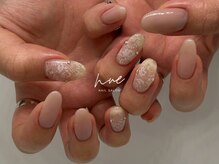 ムー(nue)/lace × beige