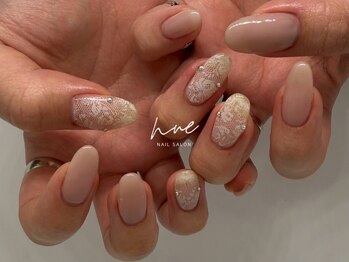 ムー(nue)/lace × beige