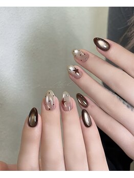 エフアンドティー(F&T)の写真/大人女子のための上品シンプルネイル