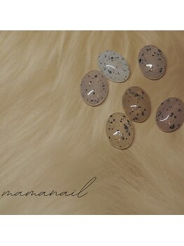 プライベートネイルサロン ママネイル(mamanail)/可愛いダルメシアンジェル♪