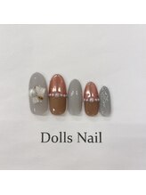 トータルビューティーサロン ドールズ(total beauty salon Dolls)/シェルピースパールフレンチ