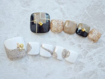 ラルネイル 大宮(Lull. nail)/#フット定額#カジュアル