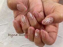 ダイナ ムーン(Dyna moon.)/雪の結晶ネイル