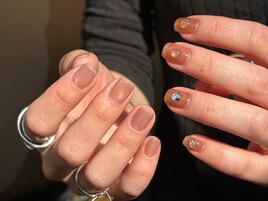 90minつけ放題/シンプルベージュ