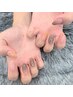 【キレイめネイルに!】ジェルオフ無料 カラグラ(ケア込み)¥9,240⇒￥6600