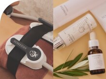 こだわり抜いた施術機器と商品