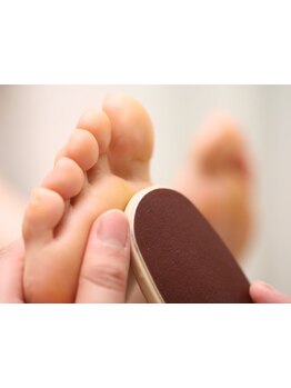 角質ケアができるサロン