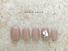 マリーネイルズ 心斎橋店(MARIE NAILS)/新規様/6,600 キラキラ 0129b