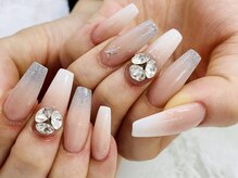 キャリコ(calico)/ストーンアート2本