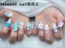ムンヒーネイル 朝霞台(MOONHI Nail)/チップ長さ出し10本やり放題8980