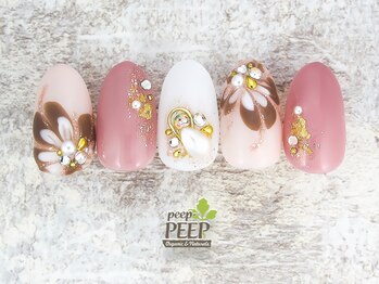 ピッピ 桜新町店(peep PEEP)/2021年バレンタインネイル-5