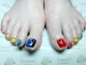カナ ネイル(Kana nail)の写真/足元からオシャレに♪ジェルネイルが初めての方も大歓迎☆シンプルデザイン多数◎カラー・パーツ変更可◎