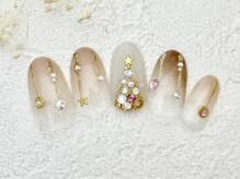 ビオトーププラス 銀座7丁目店(bio tope+)/クリスマスネイル銀座フィルイン