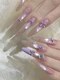 ミキ(Miki)の写真/長さだし、ギャルネイルもご相談可能◎いつでも【ワンホンネイル￥7980～】長さだしは1本からでも！