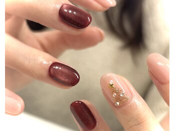 ボルドー×クリスマスツリー