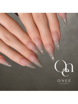 ワンネ(ONEE)の写真/自爪が短くても理想の長さ形に☆美フォルムと長さだしで叶える、上品ネイル体験♪