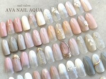 アバネイル アクア 千種店(AVANAIL AQUA)の雰囲気（オフィス系シンプル系からニュアンスネイルまでサンプルも豊富◎）