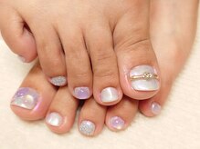 クリスタルネイル(CrystalNail)の雰囲気(☆フットジェル¥8,500 アート自由 オフ込み メニューから予約)