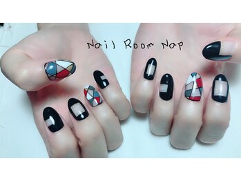 ネイルルーム ナップ(Nail Room Nap)/抜け感ブラック