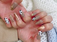 ネイルアンドアイラッシュサロンR/ショートスカルプ×アニマル