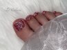 【フット人気No.2】 フットキラキラフラッシュネイル ¥8,800→¥8,000