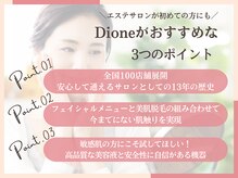ディオーネ 泉佐野店(Dione)/今年こそ全身脱毛♪VIOもお任せ!